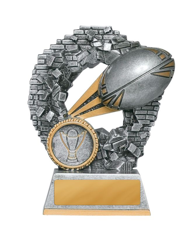 Rugby Trophy 120mm