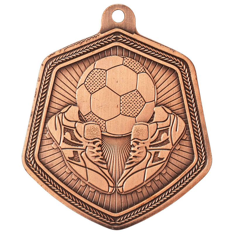Football Bronze Medal 67mm