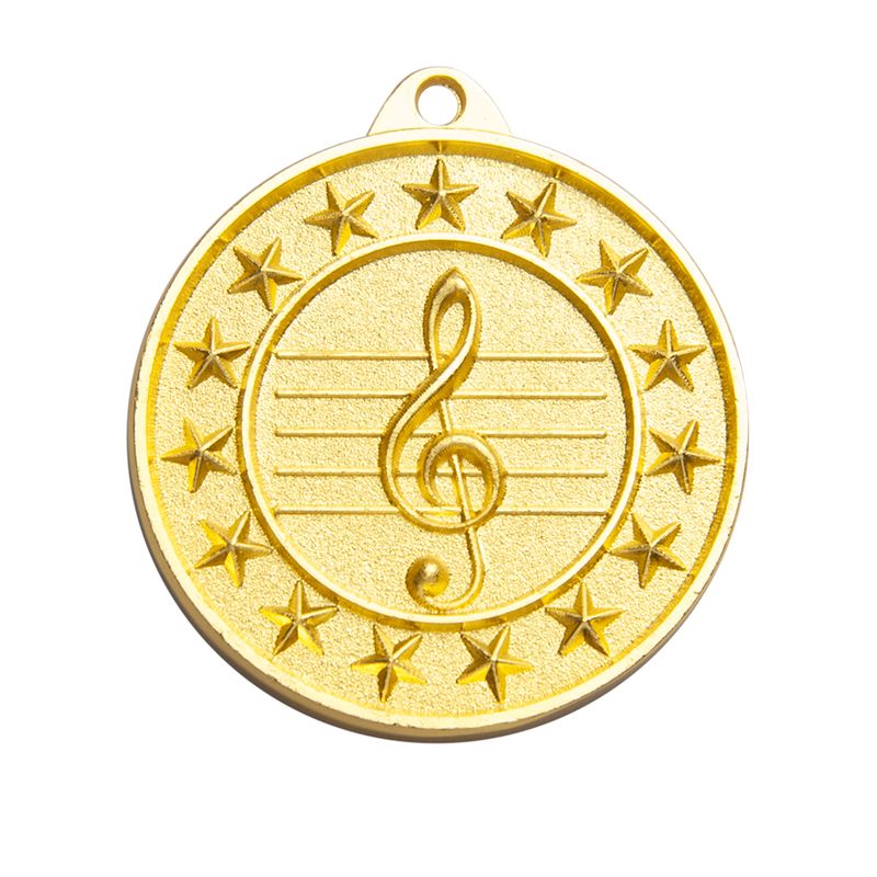 Music Bronze Medal 50mm