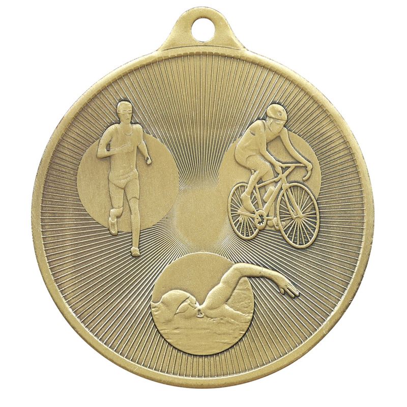 Triathlon Bronze Medal 50mm