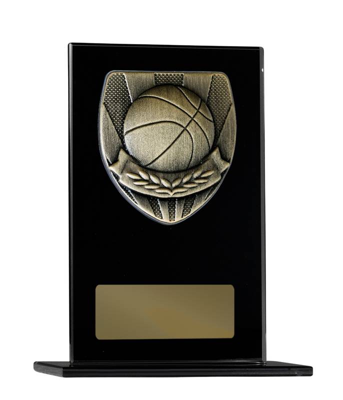 Basketball Glass Trophy 200mm