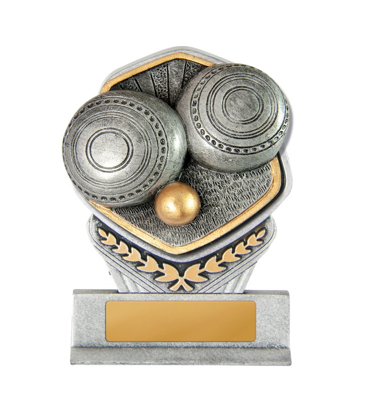 Lawn Bowls Trophy 225mm