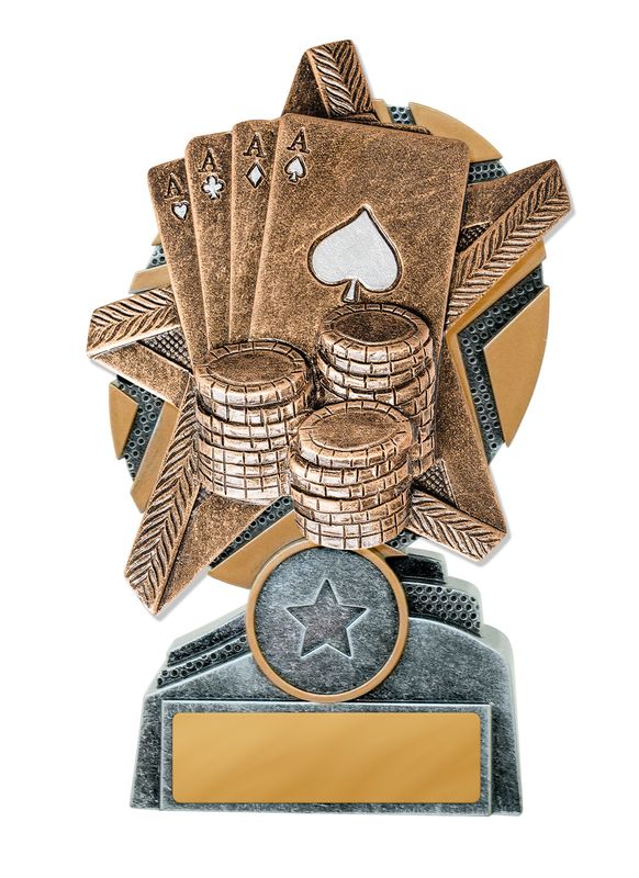 Poker Trophy 170mm