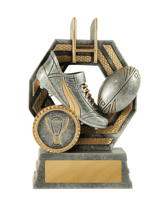 Rugby Trophy 100mm