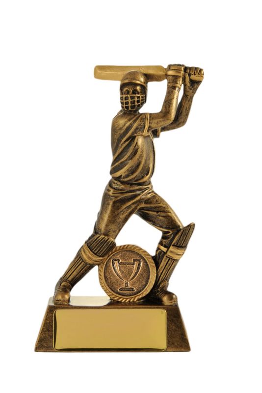 Batsman Cricket Trophy 160mm
