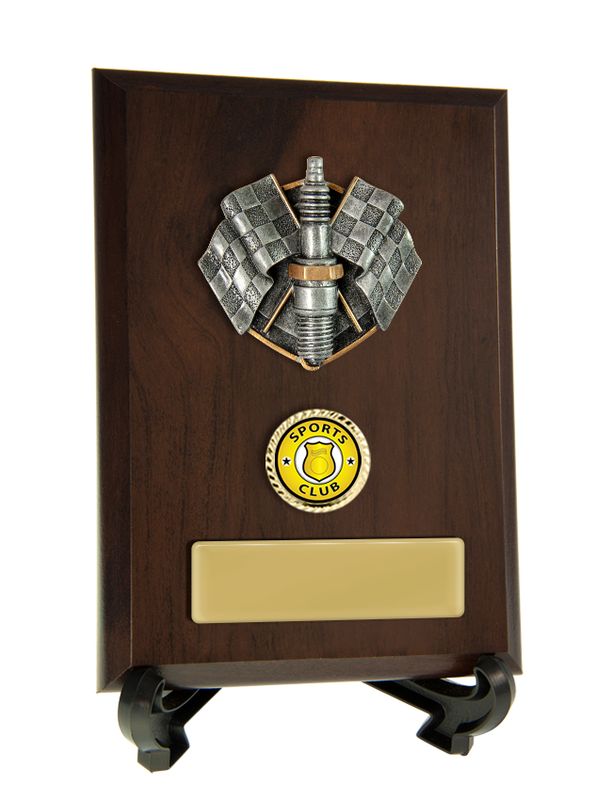 Plaque with Motorsports Trim 200mm