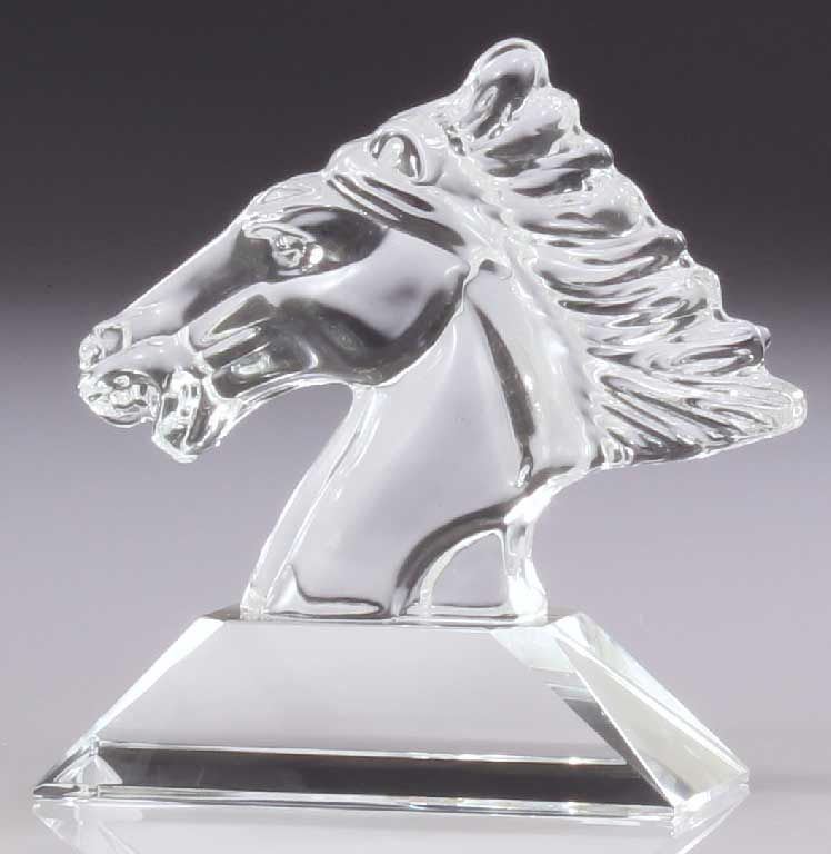 Horse Trophy Crystal