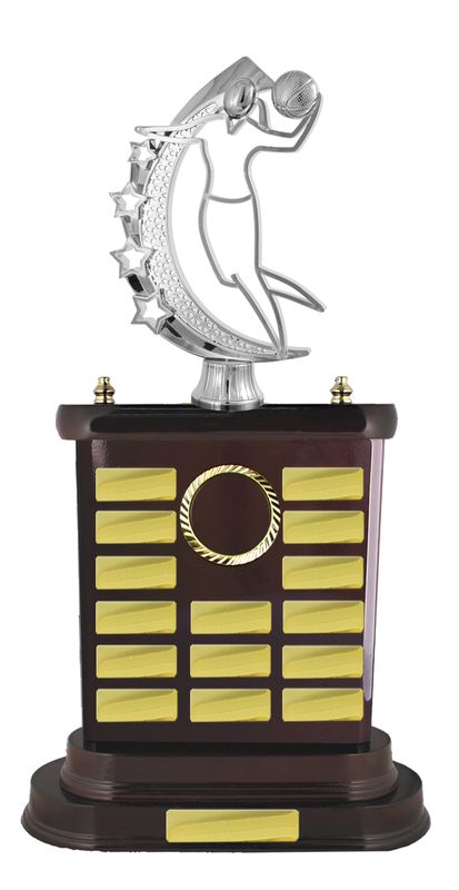 Basketball Perpetual Trophy 443mm
