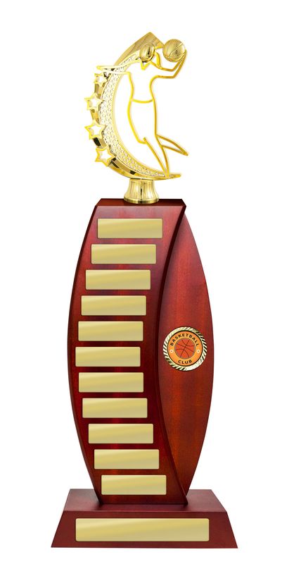 Basketball Perpetual Trophy 440mm