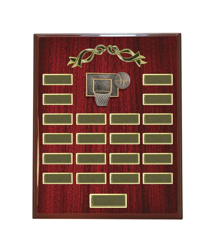 Plaque Perpetual Basketball 375mm