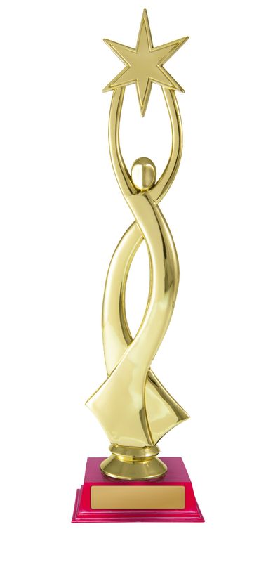 Abstract Star Dance Trophy 230mm