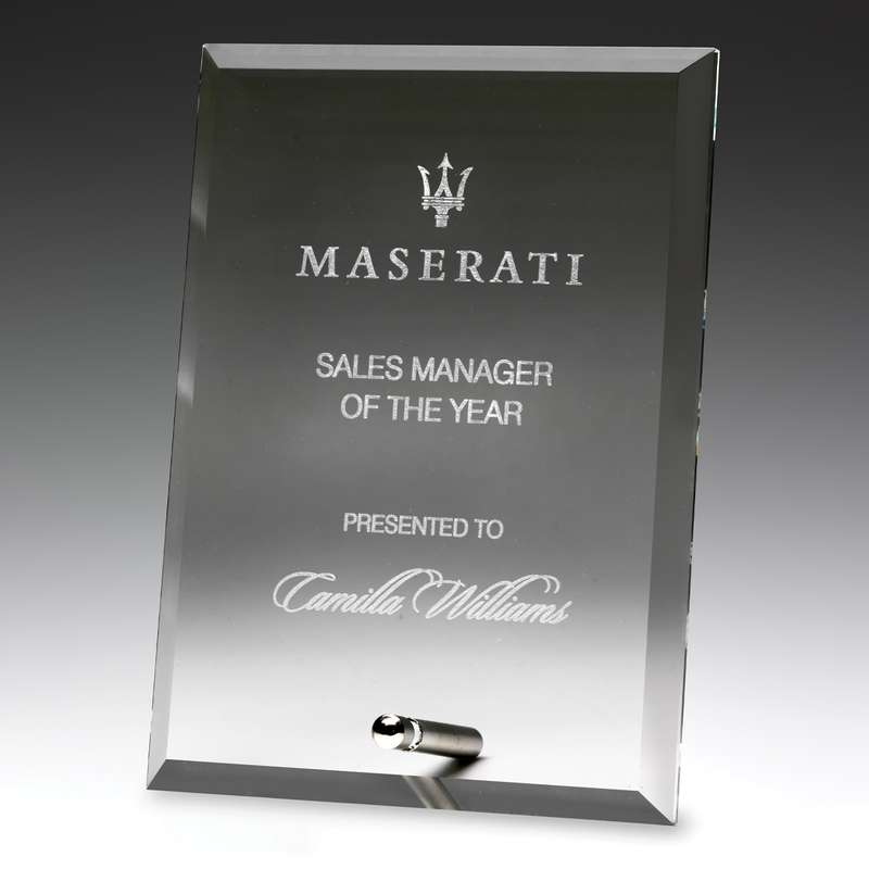 Glass Clear Plaque