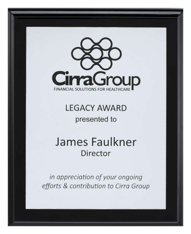 Engraved Plaques – Brushed Silver