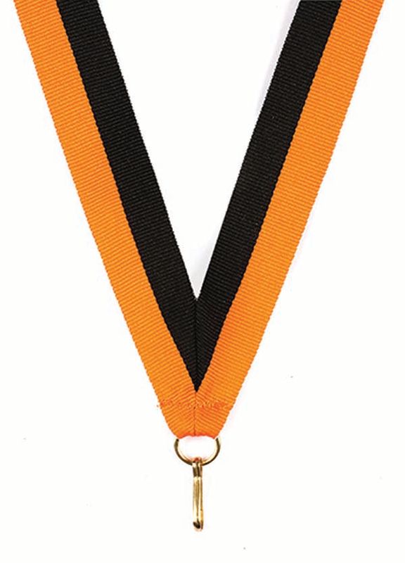 Black Orange Ribbon
