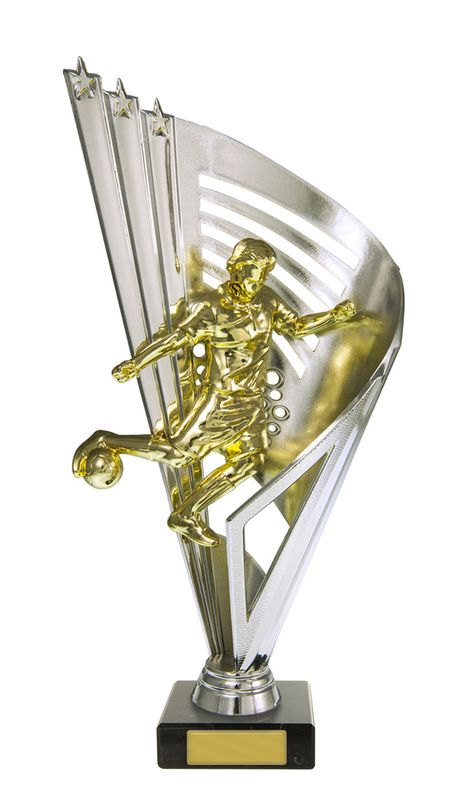 Figure on Base Male Soccer Trophy 270mm