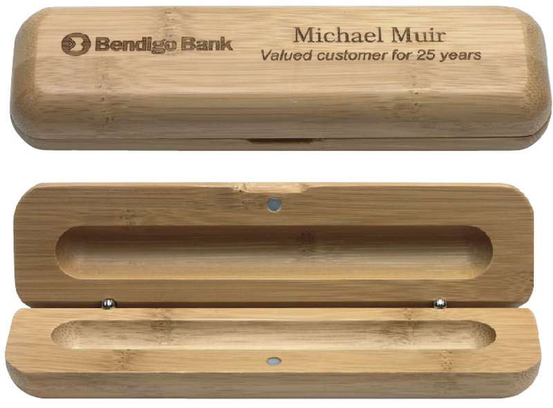Bamboo Pen Box