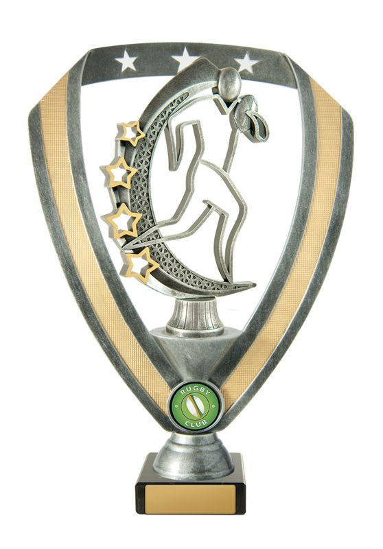 Male Rugby on Base Trophy 240mm