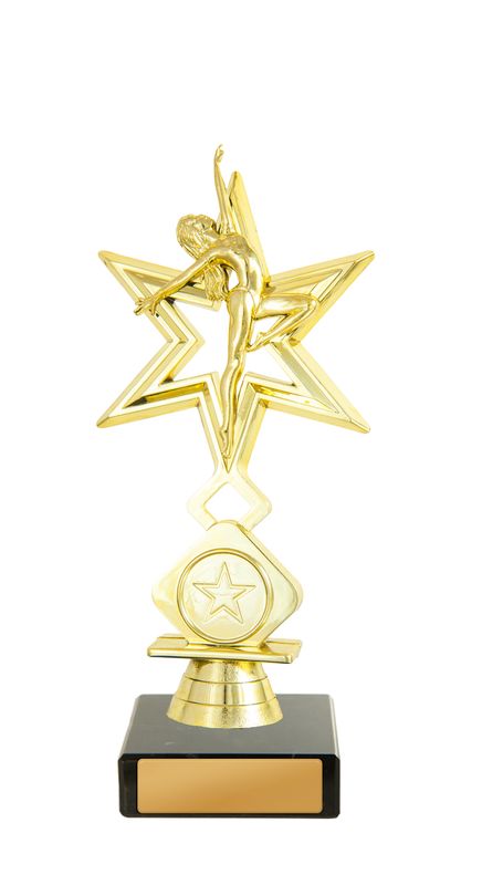 Gymnast on Base Gymnastics Trophy 165mm