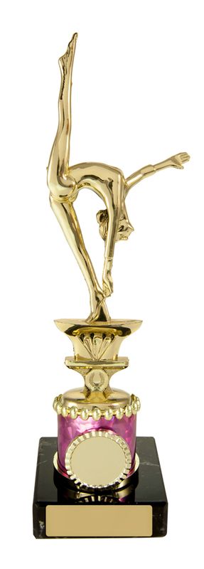 Gymnast on Base Gymnastics Trophy 178mm
