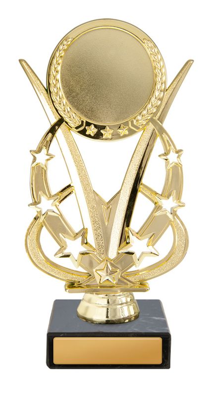 Star on Base Gymnastics Trophy 185mm