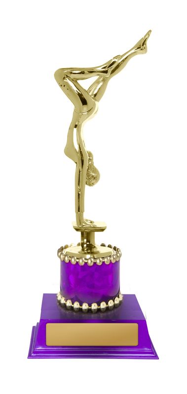 Gymnastics Figure on Base Trophy 170mm