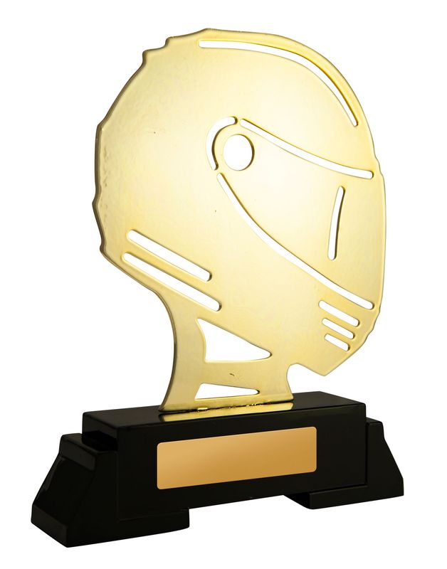Helmet on Base Motorsports Trophy 135mm