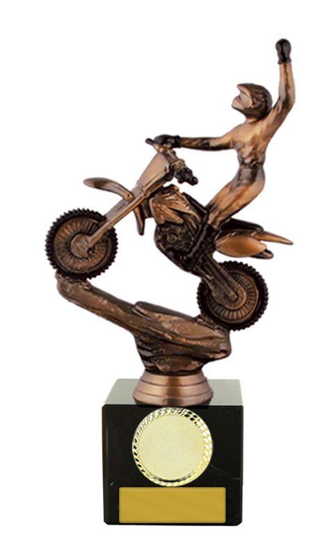 Moto X Bike on Column Motorsports Trophy 225mm