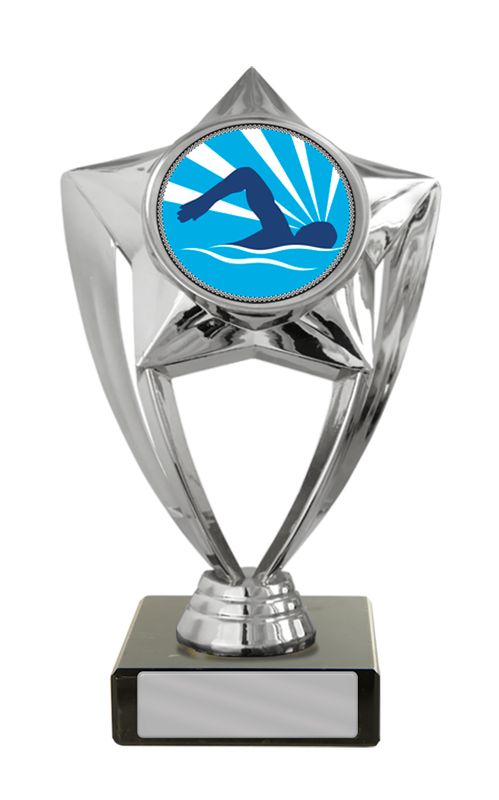 Plastic Swimming Theme on Base Trophy 170mm