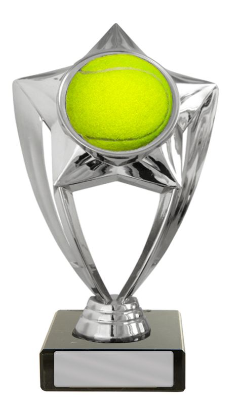 Plastic Tennis Theme on Base Trophy 170mm