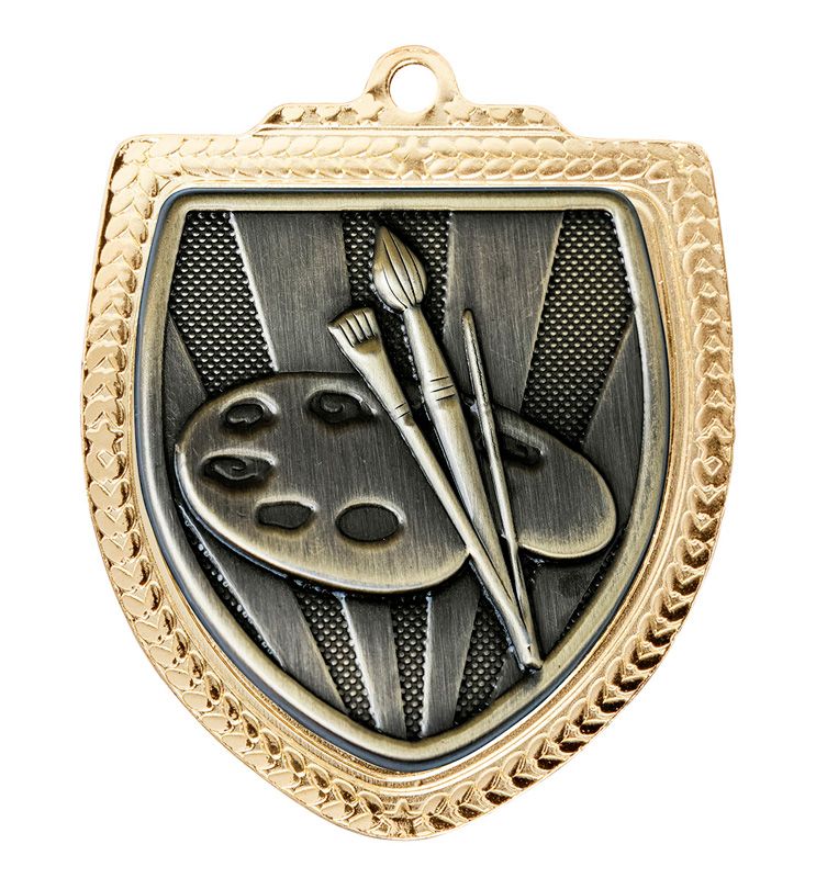 Shield Art Schools Gold Medal 80mm