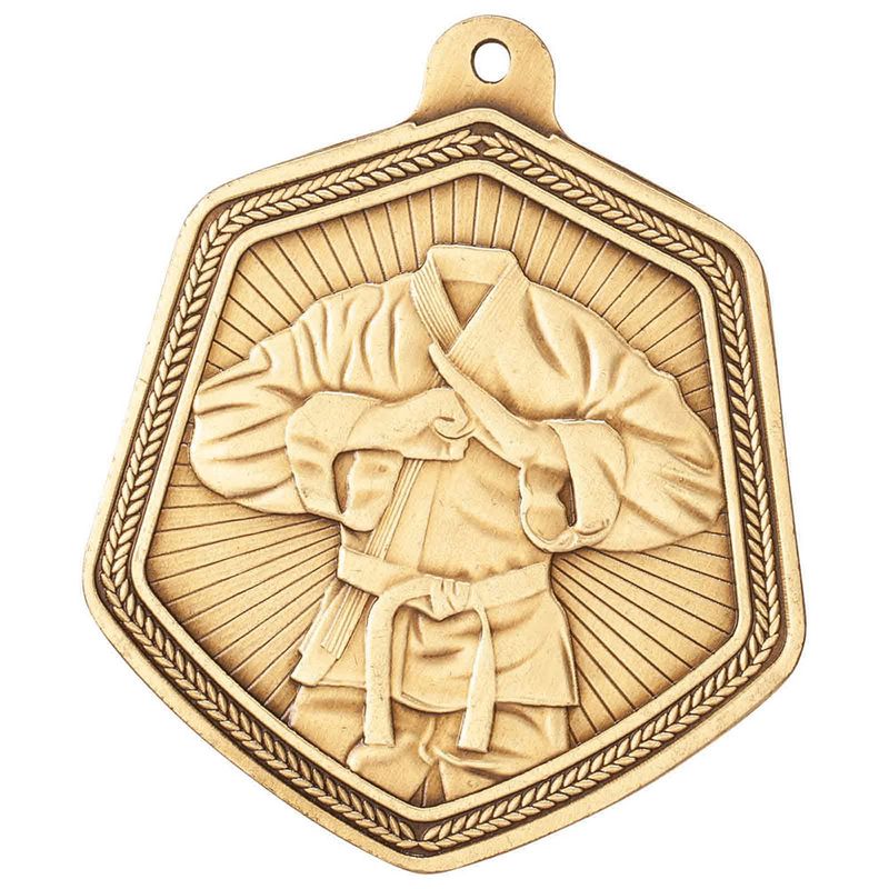 Martial Arts Bronze Medal 67mm