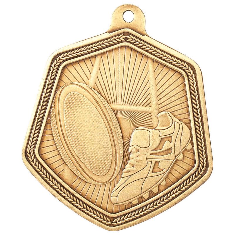 Rugby Bronze Medal 67mm