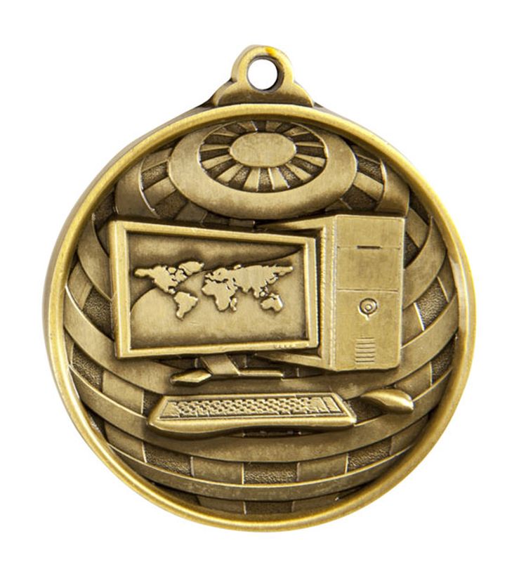 Computers Schools Bronze Medal 50mm