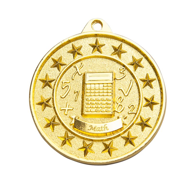 Maths Schools Bronze Medal 50mm