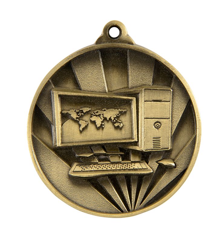 Computers Schools Bronze Medal 50mm