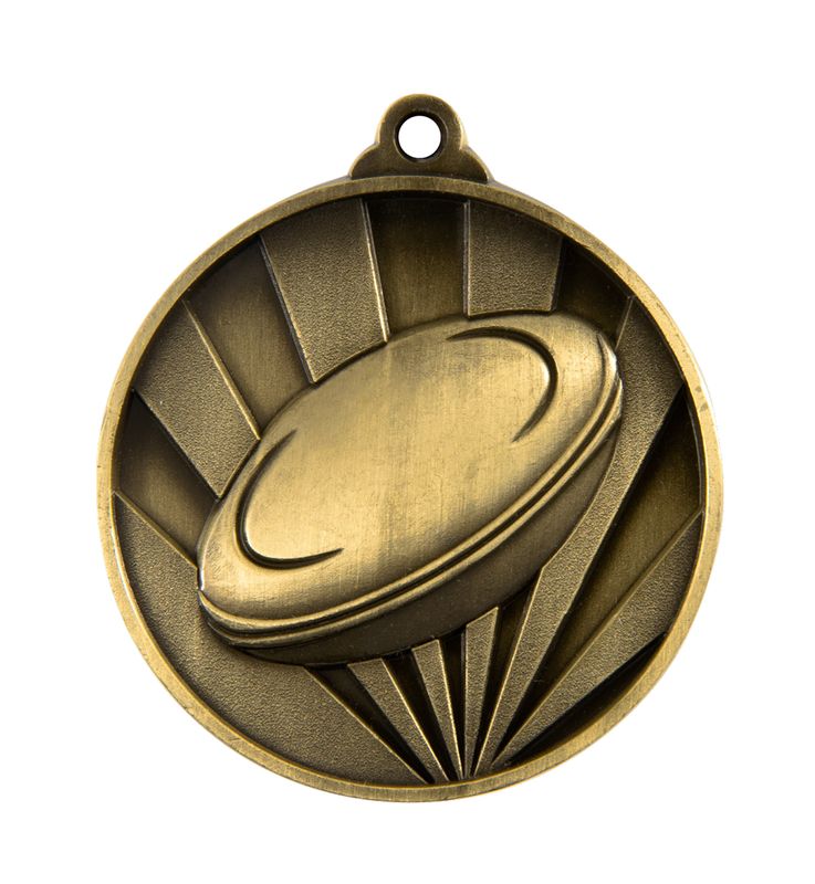 Rugby Bronze Medal 50mm