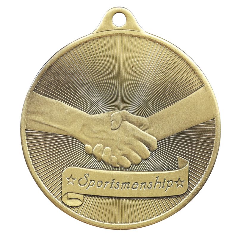 Sportsmanship Schools Bronze Medal 50mm