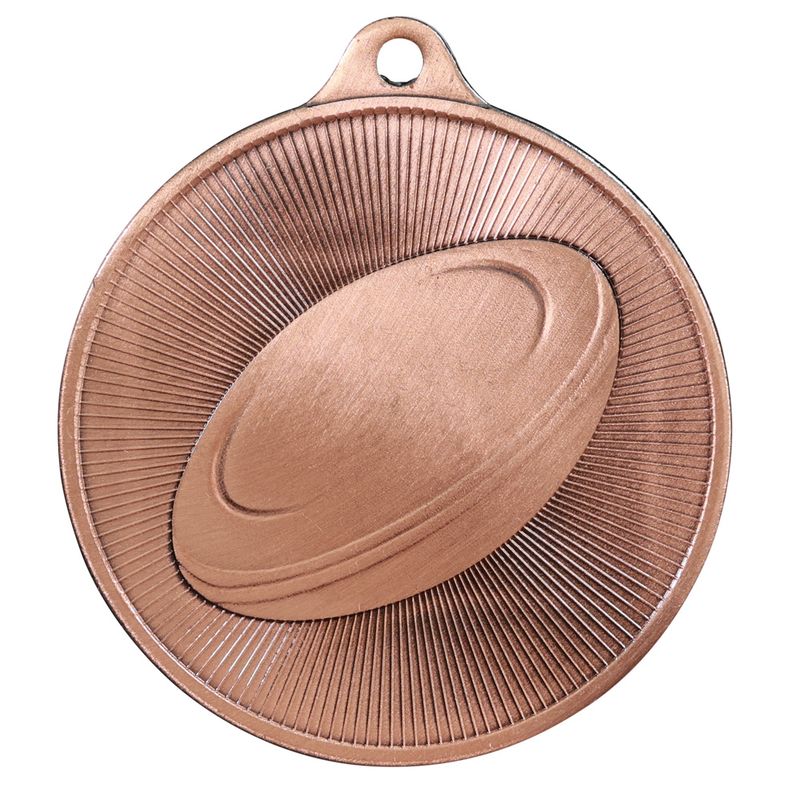 Rugby Bronze Medal 50mm