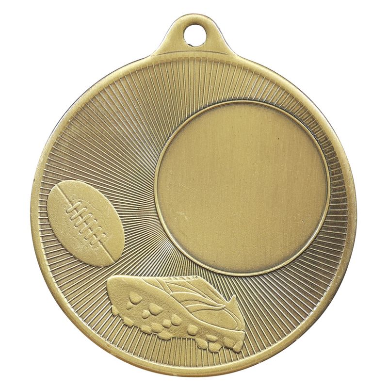 Aussie Rules 50mm Bronze Medal 50mm
