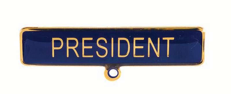 President Name Bar W/- Loop – Use Il22g