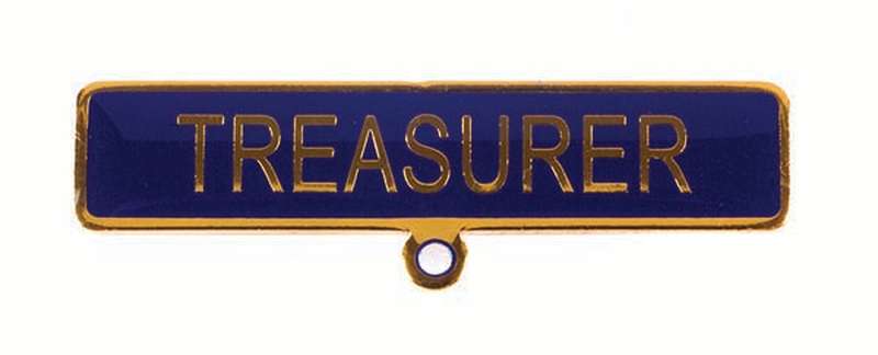 Treasurer Name Bar W/- Loop – Use Il22g